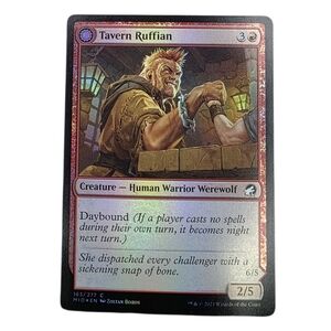 Magic: The Gathering Tavern Ruffian Trading Card
